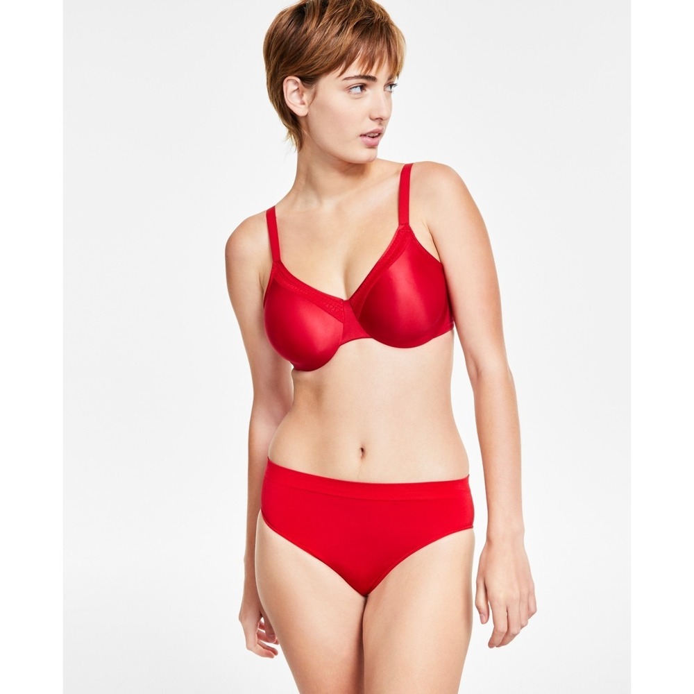 Wacoal Women's Perfect Primer Underwire Bra 855213 Red Size 40 D NEW - Picture 3 of 4